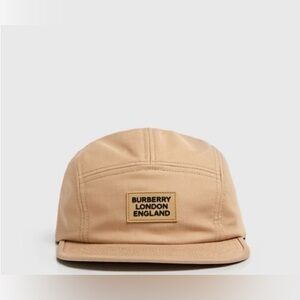 Burberry Logo Cotton Twill Baseball Cap NWT